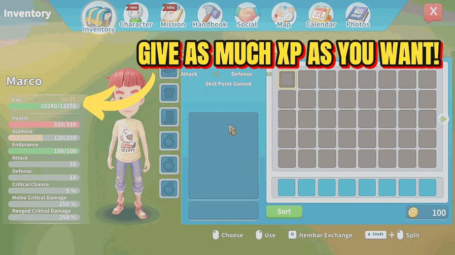 My Time at Portia — XP Fountain (screenshot 2)